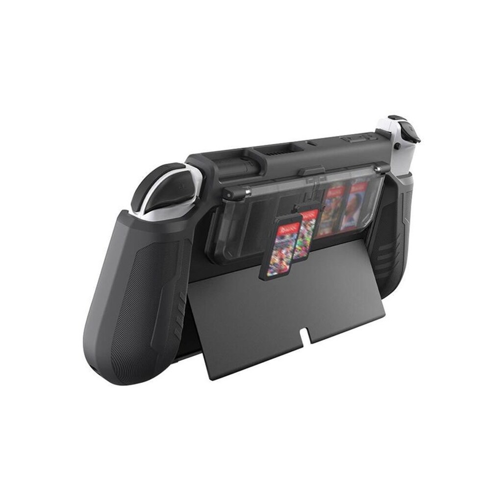 KiwiHome Switch OLED Protective Case for Nintendo N19 Black - Miscellaneous Tilbehør til spillekonsol - Nintendo Switch OLED
