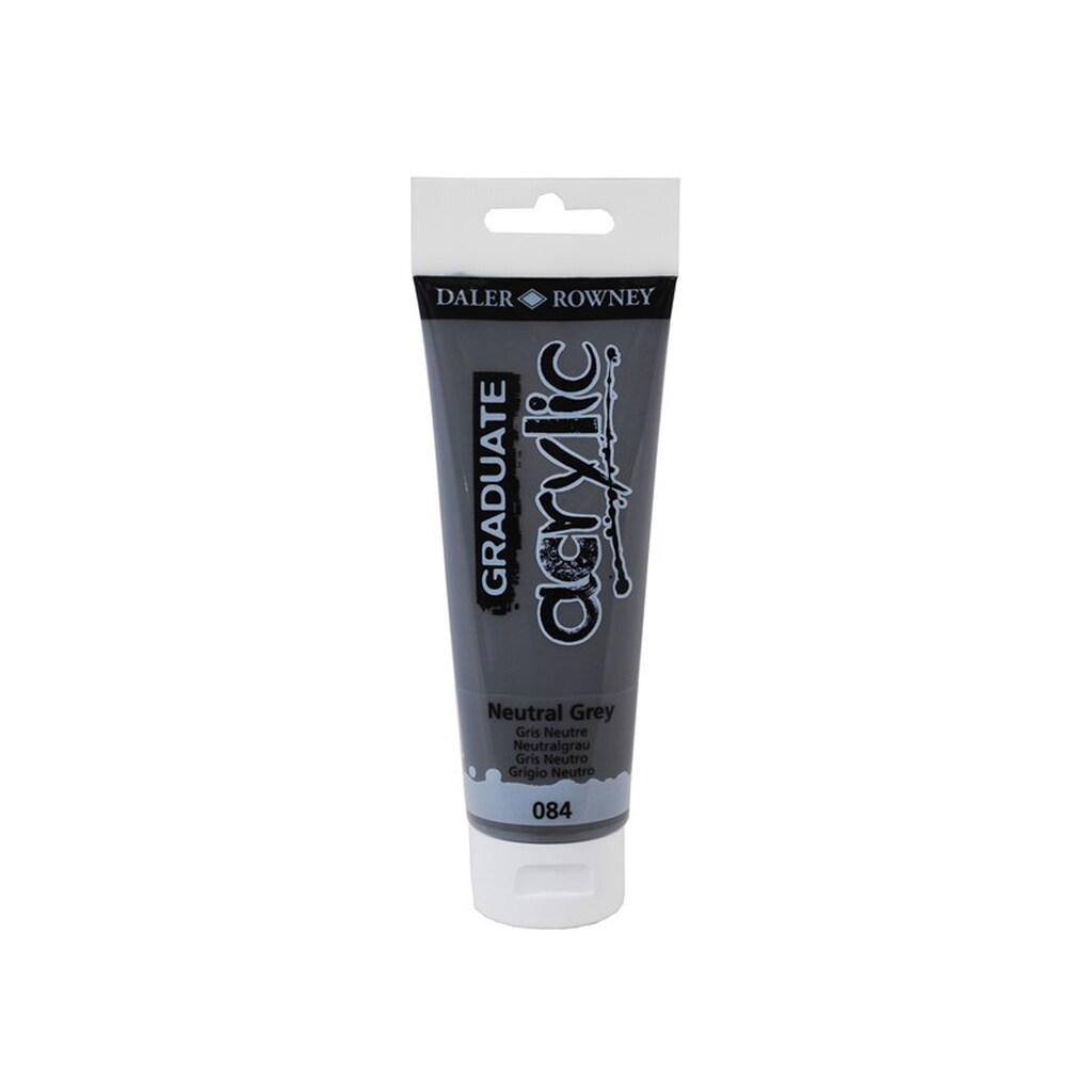 Daler-Rowney Graduate Acrylic 120 ml Neutral Grey