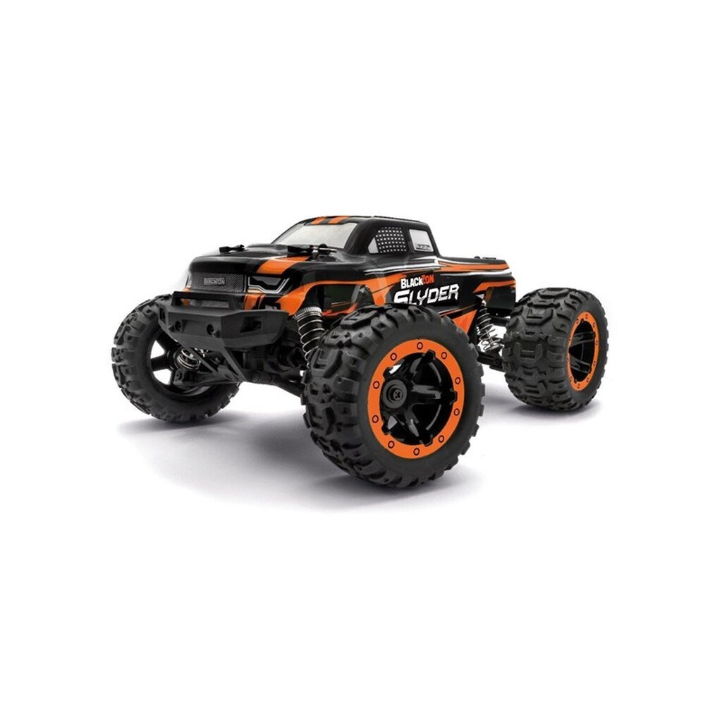 BLACKZON Slyder MT 1/16 4WD Electric Monster Truck - Orange
