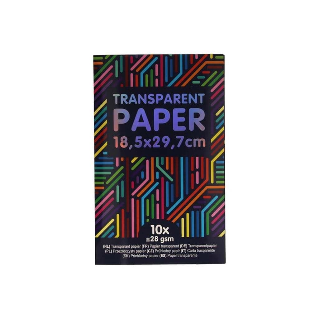 Wins Holland Transparent Paper Colored 10 pcs.
