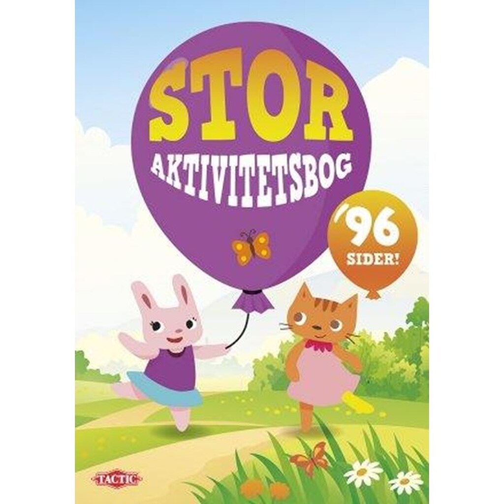 Stor aktivitetsbog (DK) - Børnebog