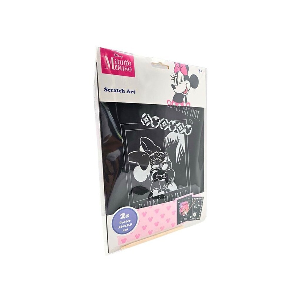 Canenco Minnie Mouse Scratch Art