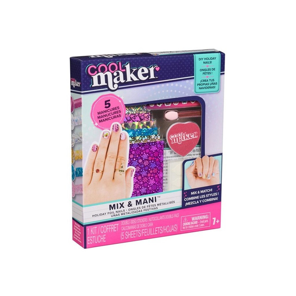 Cool Maker Holiday Foil Nails