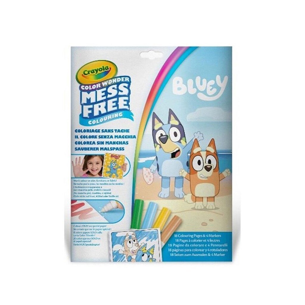 Crayola Color Wonder Bluey