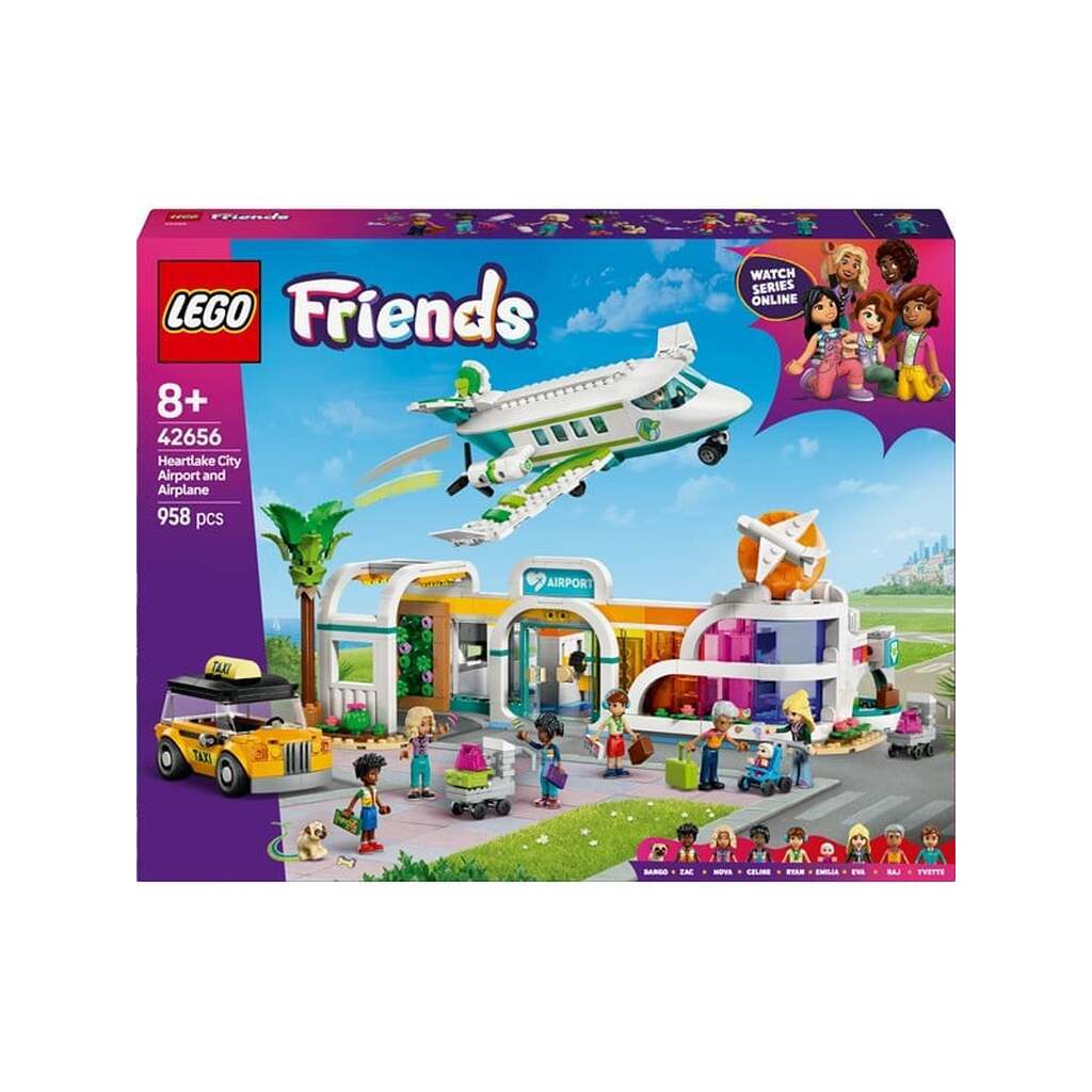 LEGO Friends 42656 Heartlake City lufthavn og flyvemaskine