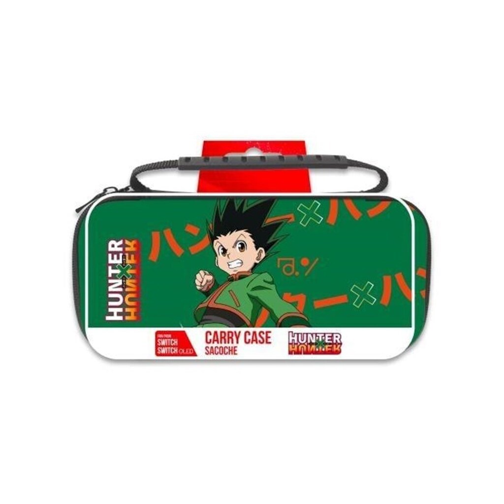 Trade Invaders Hunter X Hunter Slim Bag for Switch and Switch Oled - Green - Gon - Miscellaneous Taske - Nintendo Switch
