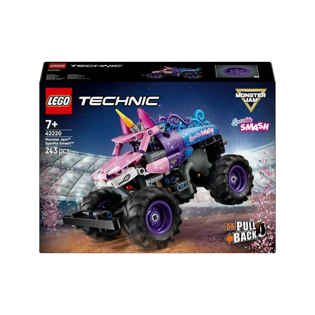 LEGO Technic 42220 Monster Jam&#8482; Sparkle Smash&#8482; pull-back