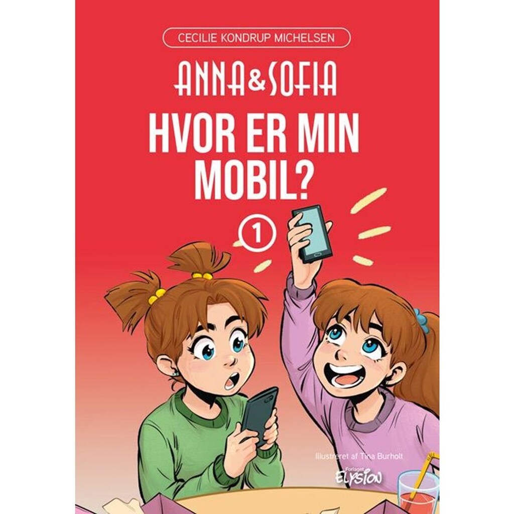 Hvor er min mobil? - Børnebog - hardback