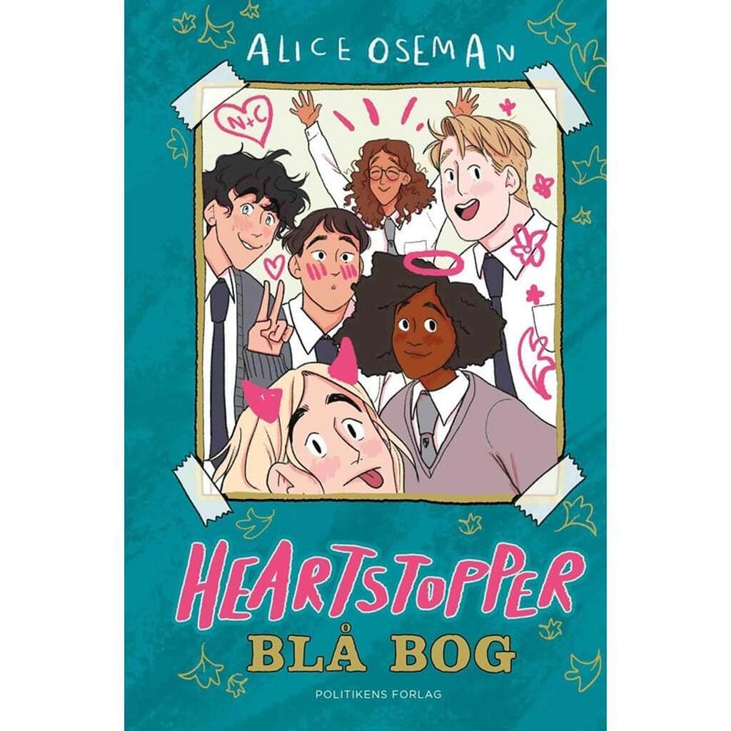 Heartstopper Blå Bog - Ungdomsbog - hardback