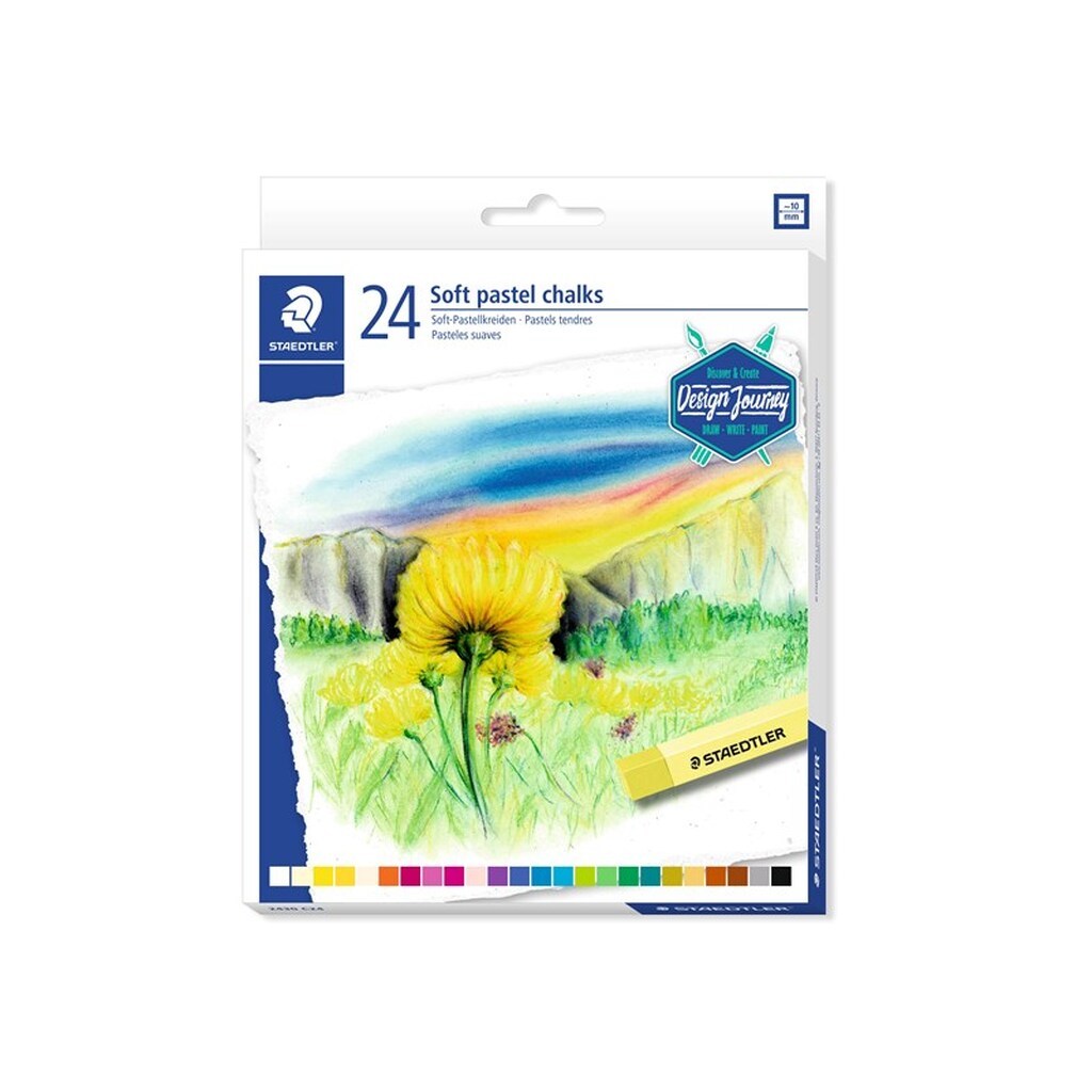 Staedtler Soft Pastel Kridt 24 Ass.