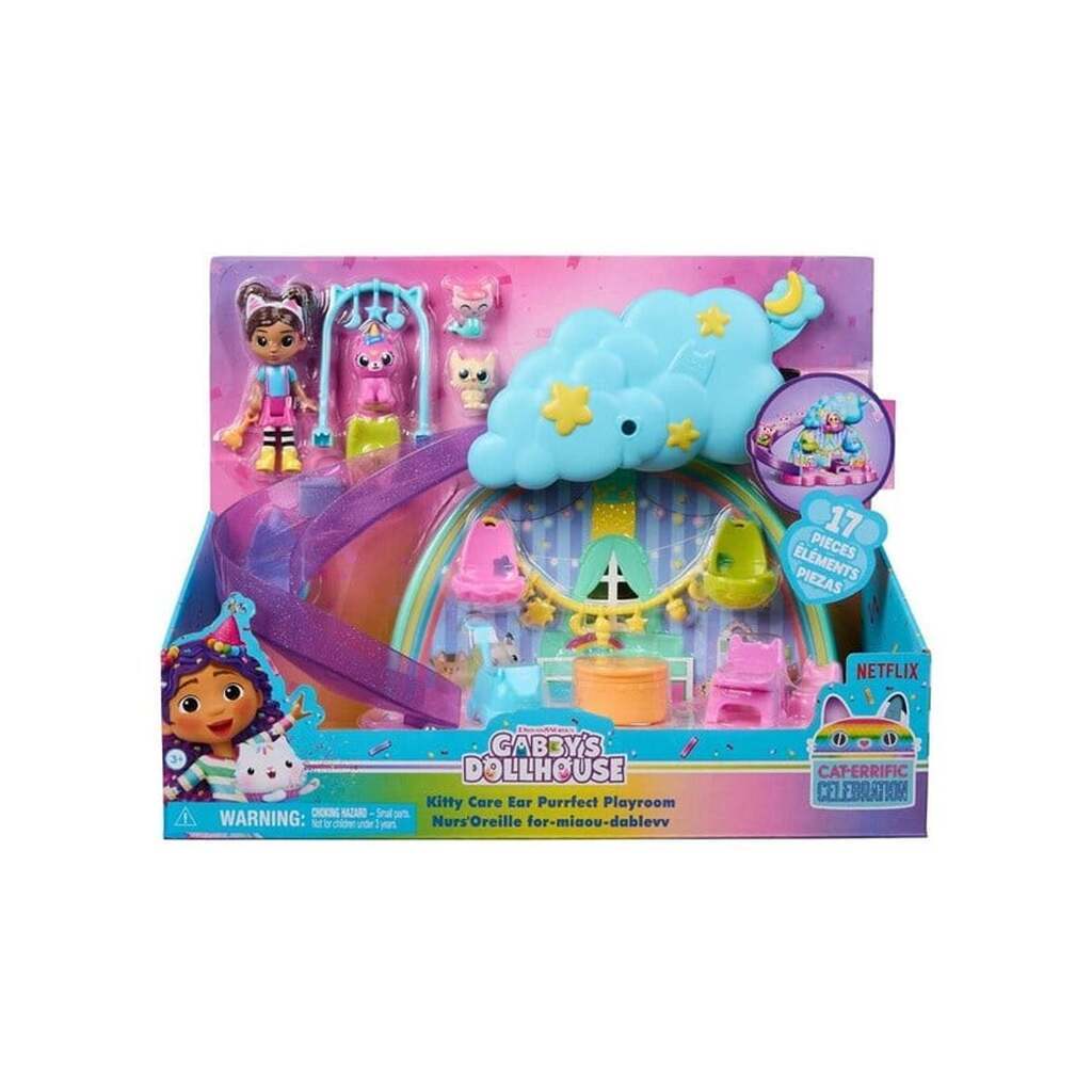 Gabby&apos;s Dollhouse Kattepleje Legesæt
