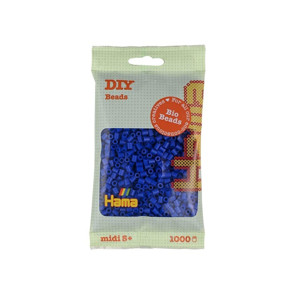 Hama Bio Beads - Blue 1000 pcs