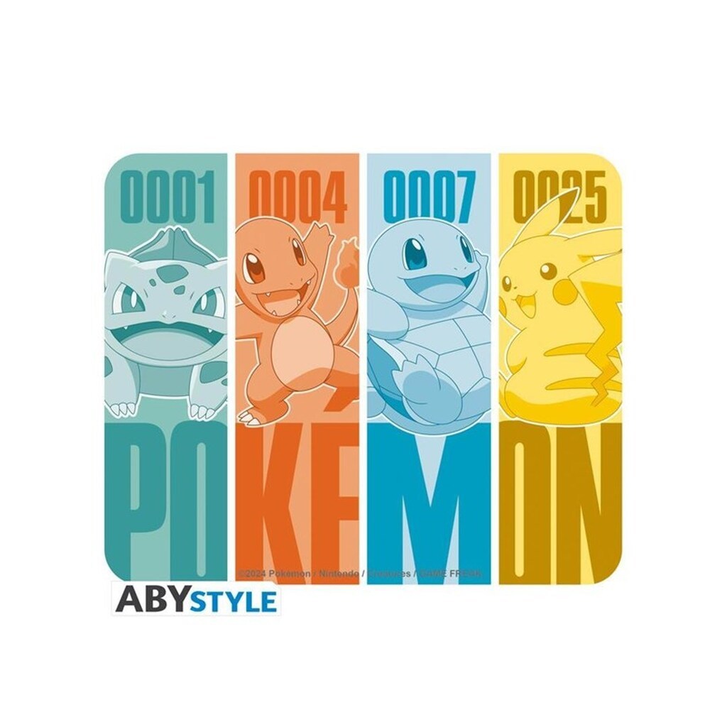 ABYstyle POKEMON Flexible Mousepad Kanto Starters