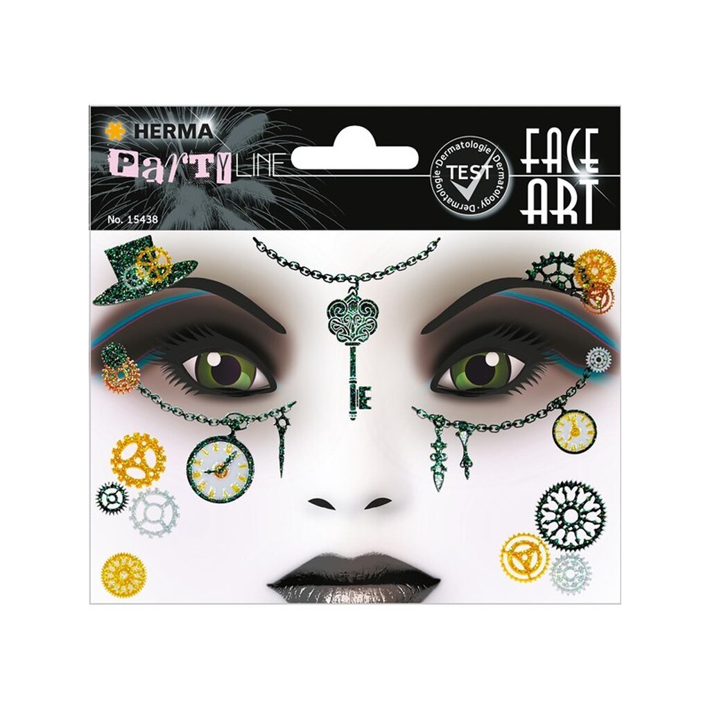 HERMA Face Art Sticker Steampunk Amelia