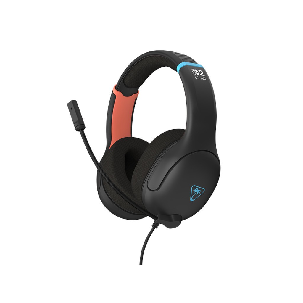 Turtle Beach Airlite Fit Headset - Charcoal Black - Wired Headset - Nintendo Switch 2
