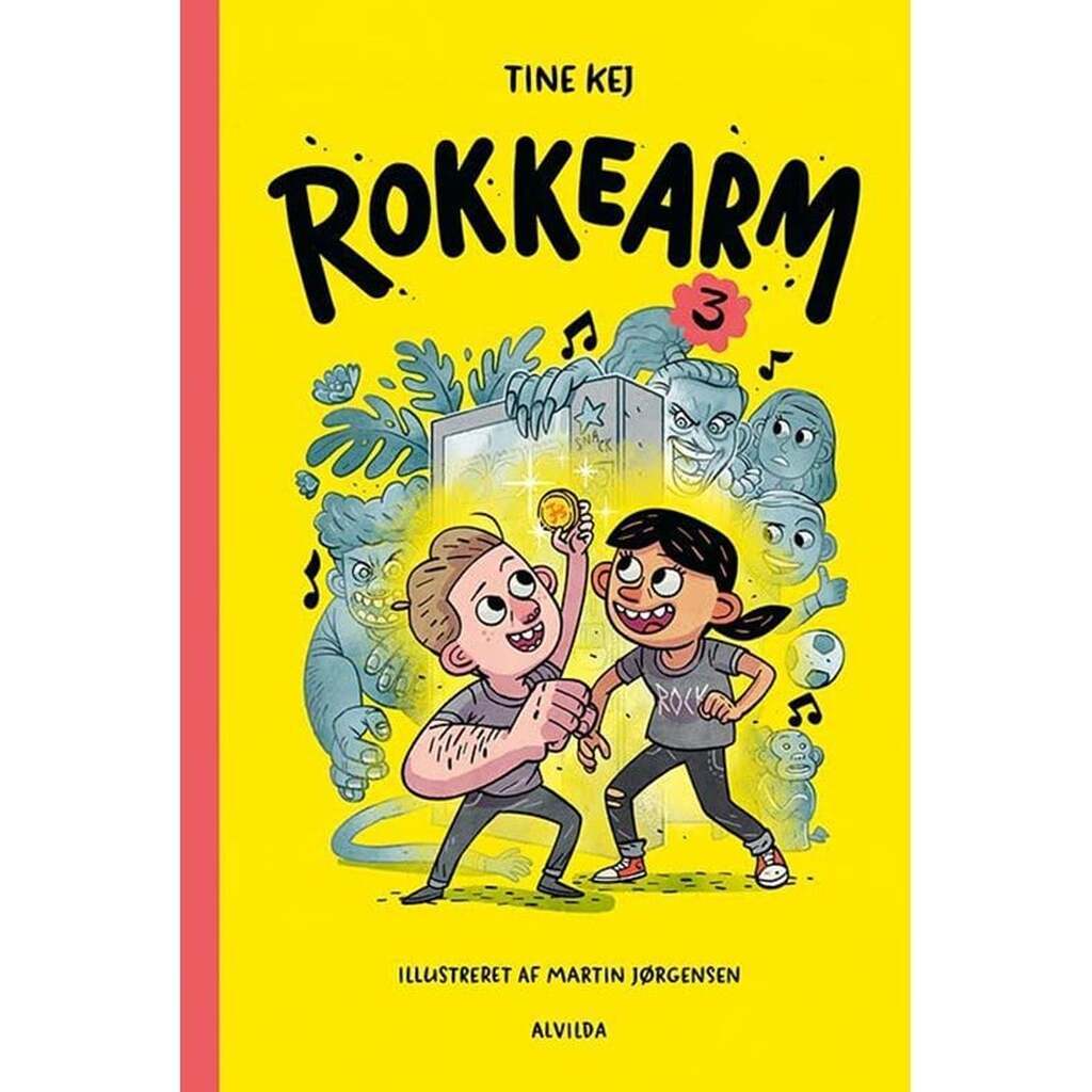 Rokkearm 3 - Børnebog - Hardcover