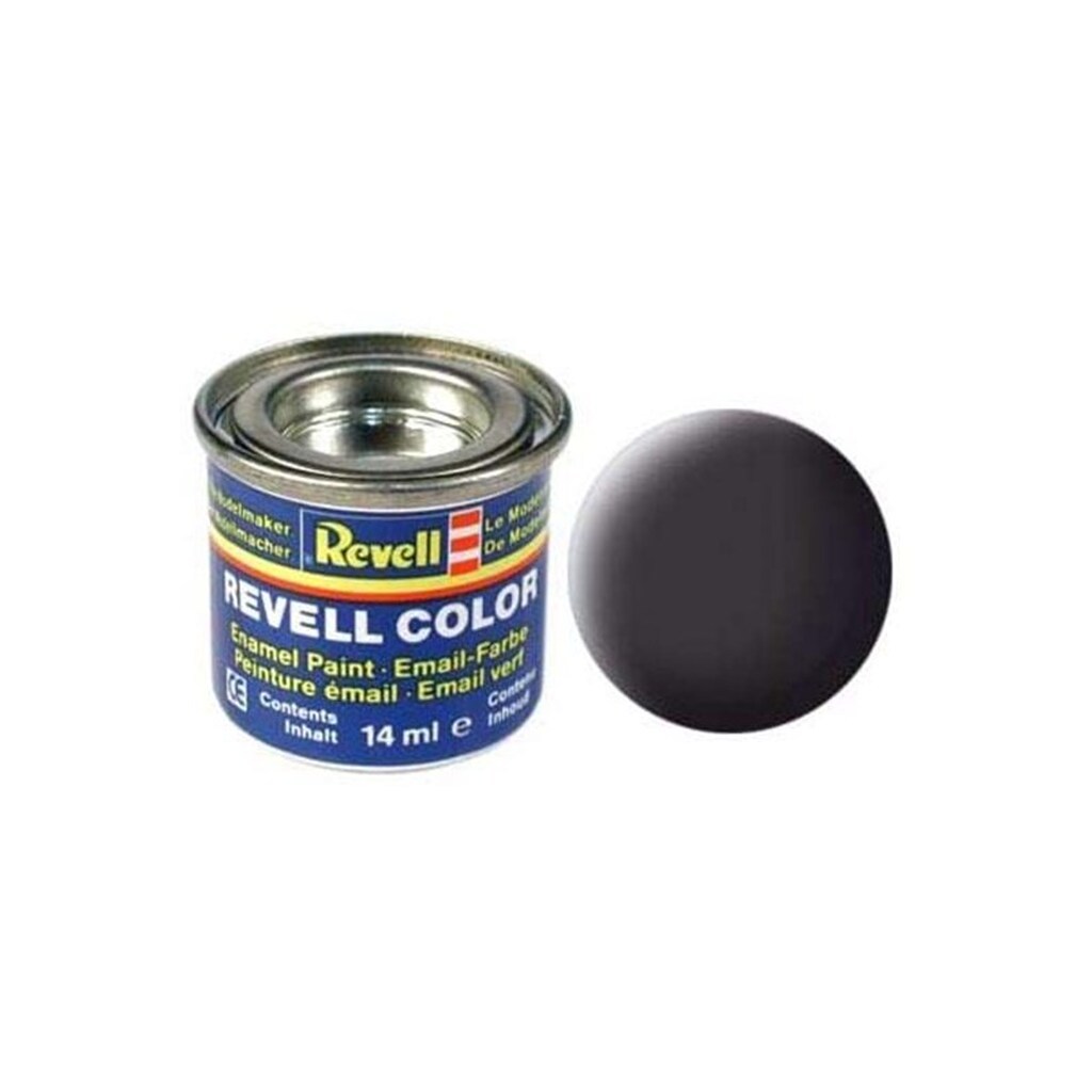 Revell enamel paint # 06-Tar black Mat