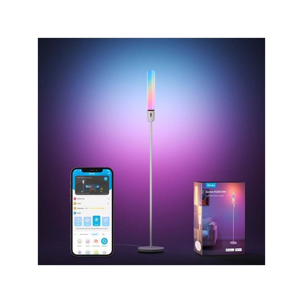 Govee RGBICWW Cylinder Floor Lamp