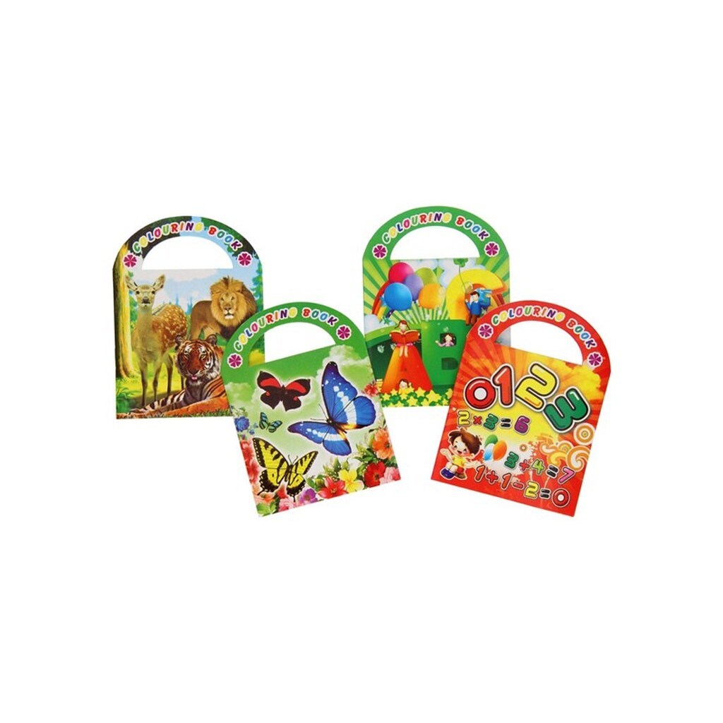LG-Imports Coloring book with stickers (Assorted)