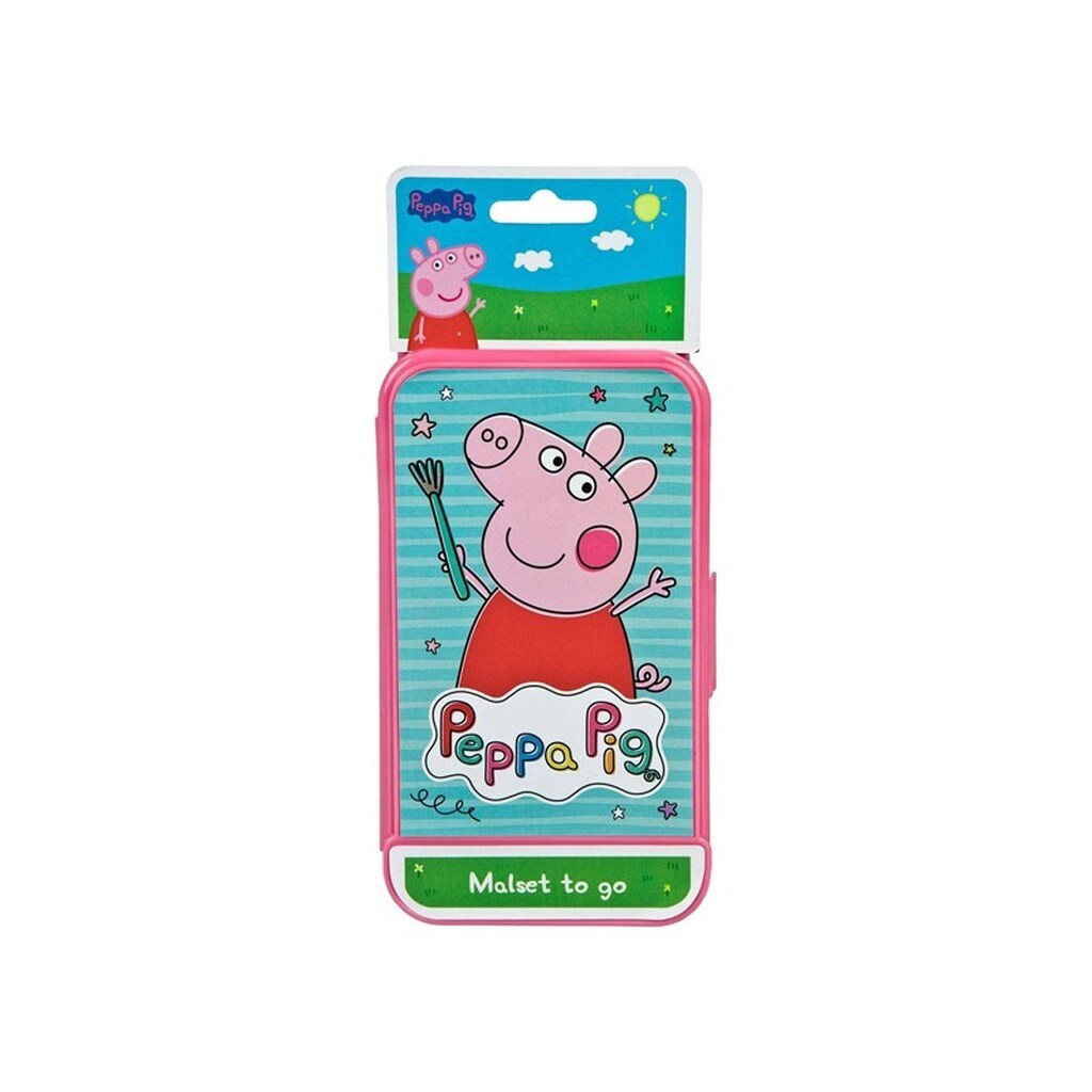 Undercover Travel Coloring Set Peppa Pig