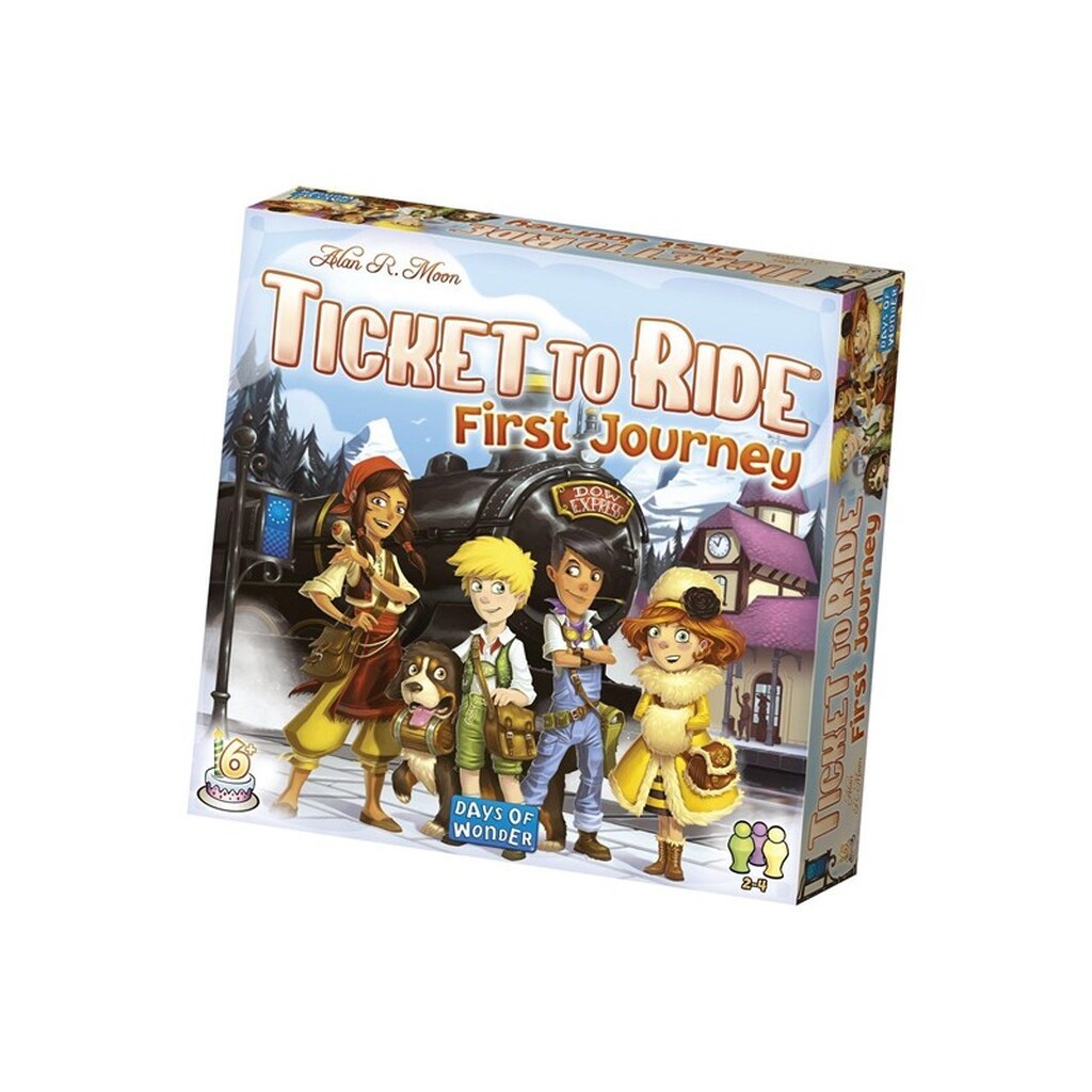 Days of Wonder Ticket to Ride: Første Rejse (Nordisk)
