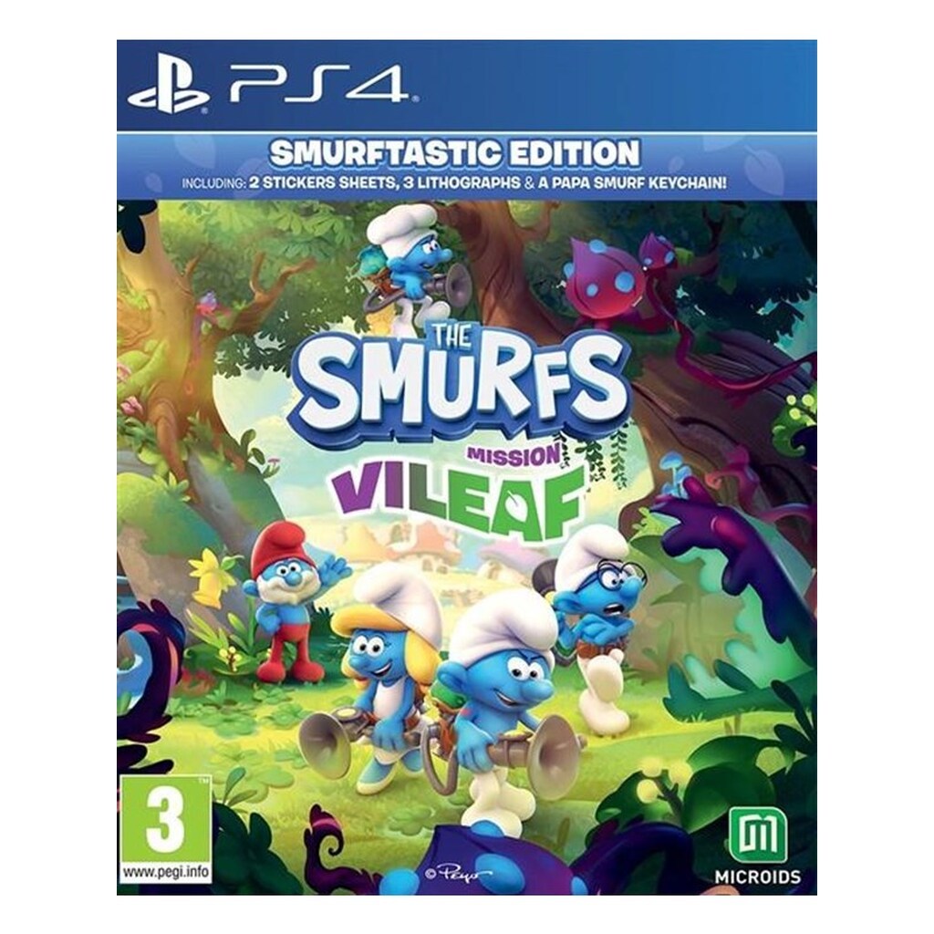 The Smurfs: Mission ViLeaf (Smurftastic Edition) - Sony PlayStation 4 - Platformer