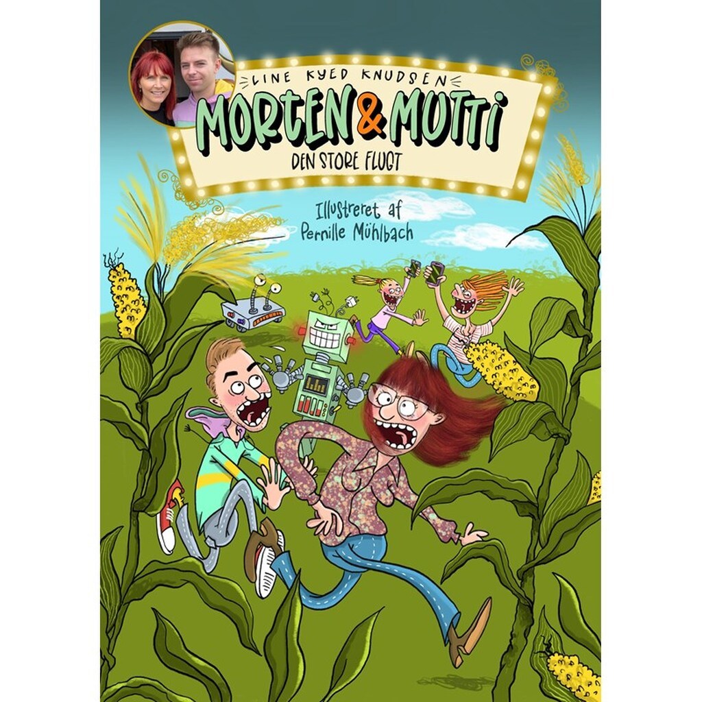 Morten og Mutti - Den store flugt - Børnebog - Hardcover