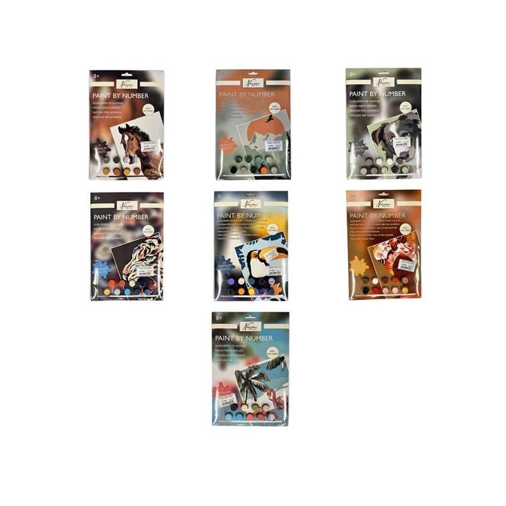 Creative Craft Group Paint by Number. 30*22cm.