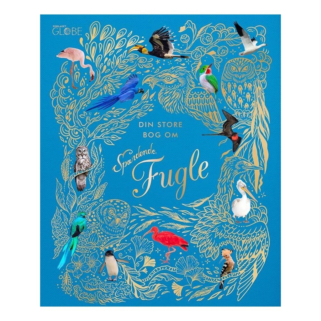 Din store bog om spændende fugle - Børnebog - Hardcover