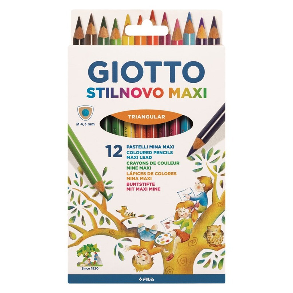 Giotto Stilnovo Maxi 12 pcs BL