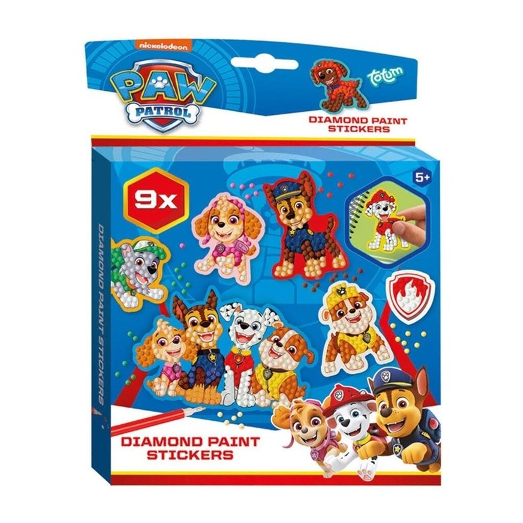 Totum PAW PATROL Diamond Paint Stickers
