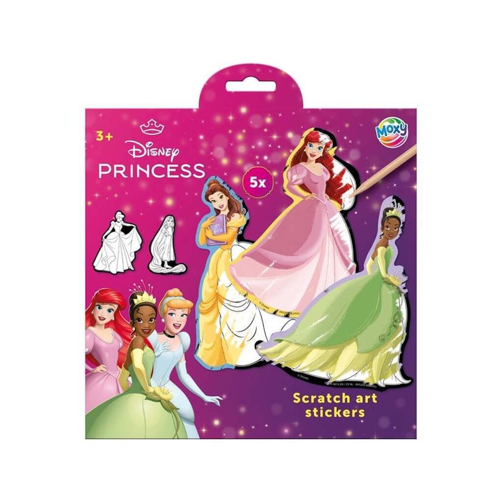 Hobby Mate DISNEY PRINCESS Scratch Art