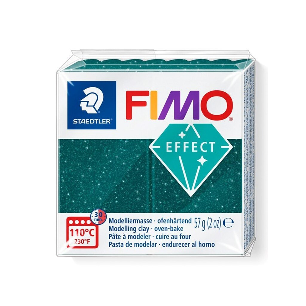 Staedtler FIMO modeller 57g. Galaxe Grøn