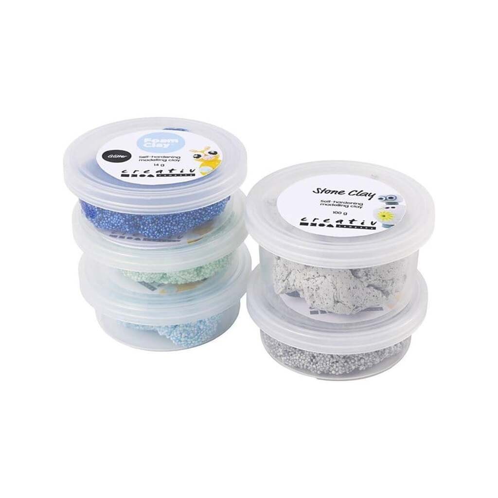 Creativ Company - Stone Clay Mix Blue and Green Harmony