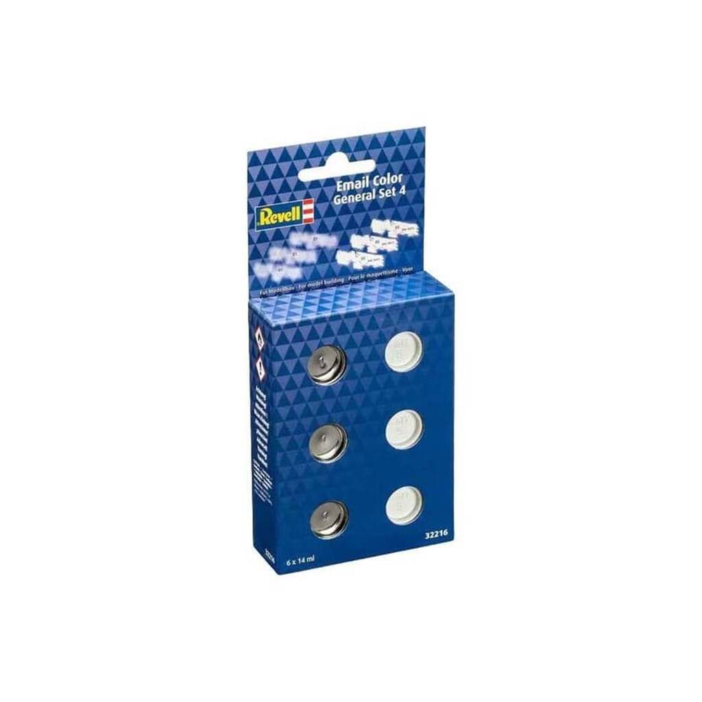 Revell Enamel Paint Basic Set Matt and Gloss - 6x14ml