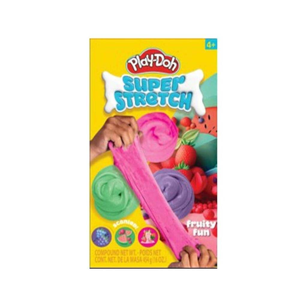 Play-Doh 3 Stack Jars - Super Stretch Fruity fun