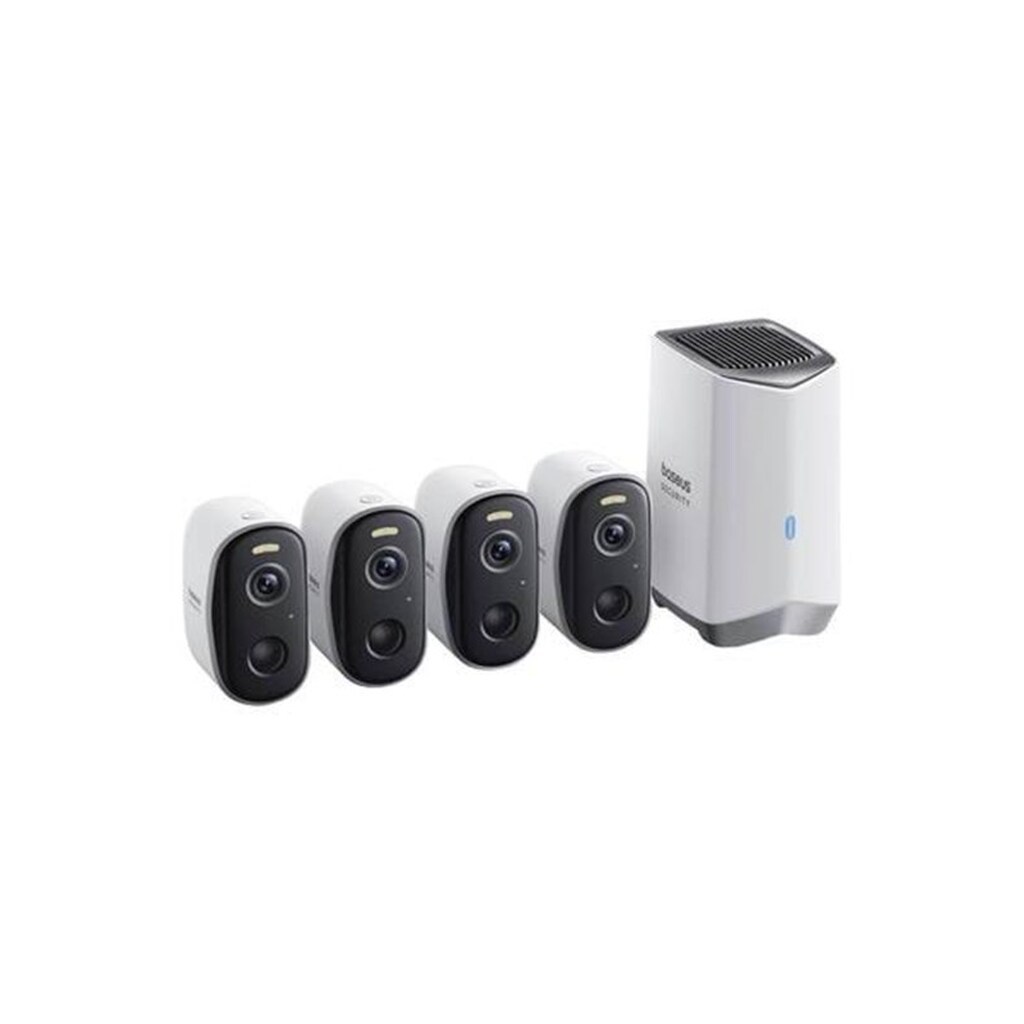 Baseus N1 2K Security Camera Set of 4 - White