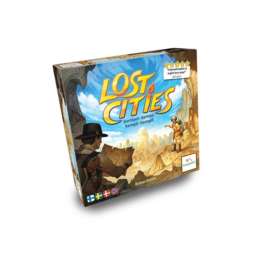 Lautapelit Lost Cities: The Card Game (Nordic)