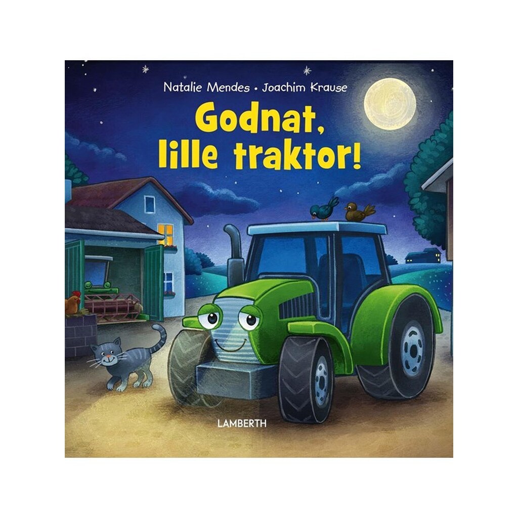 Godnat lille traktor! - Børnebog - Hardcover