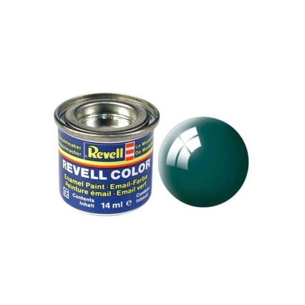 Revell enamel paint # 62-moss green shiny