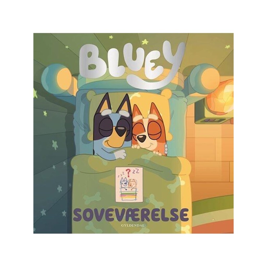 Bluey - Soveværelse - Børnebog - Hardcover