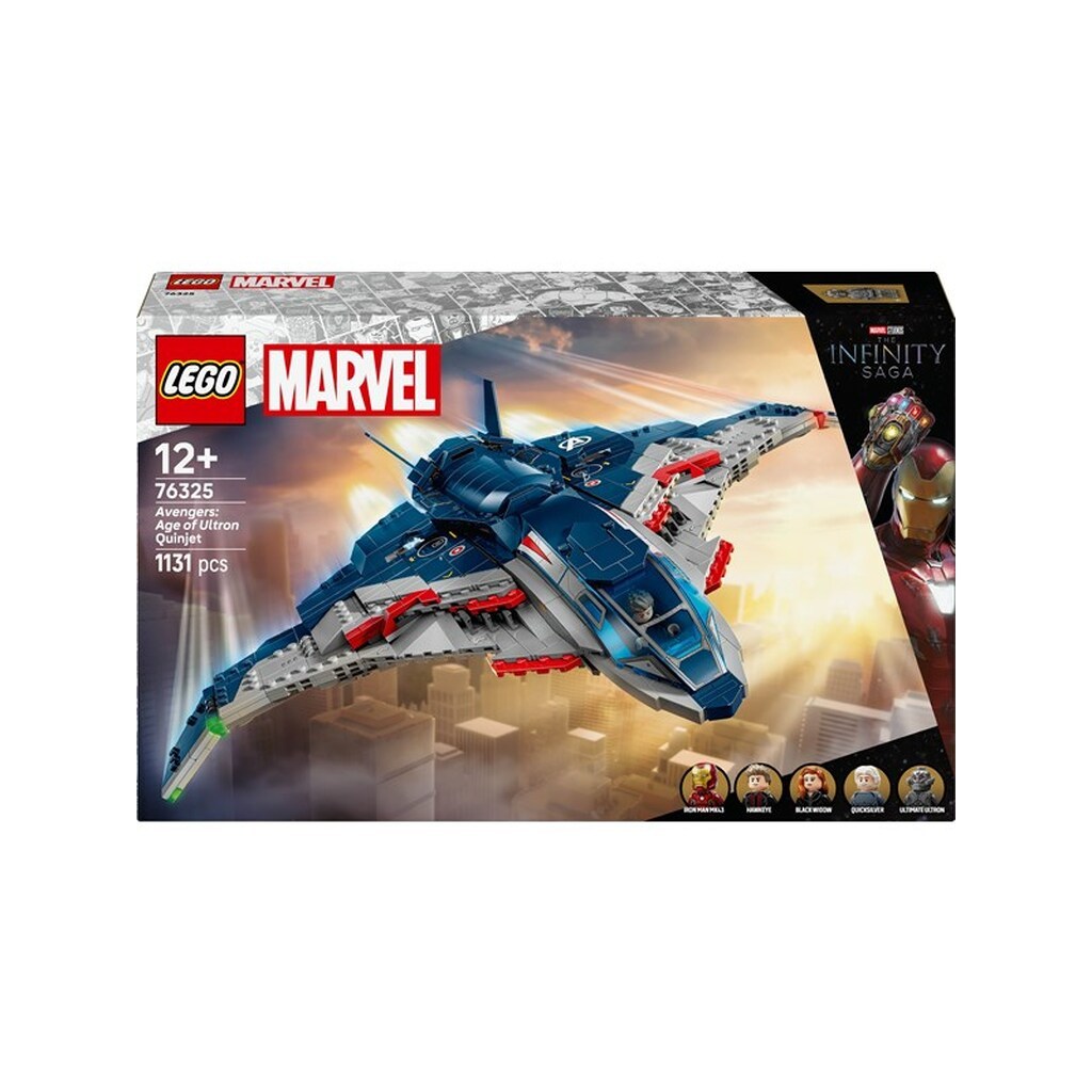 LEGO Super Heroes Marvel 76325 Avengers: Age of Ultron Quinjet