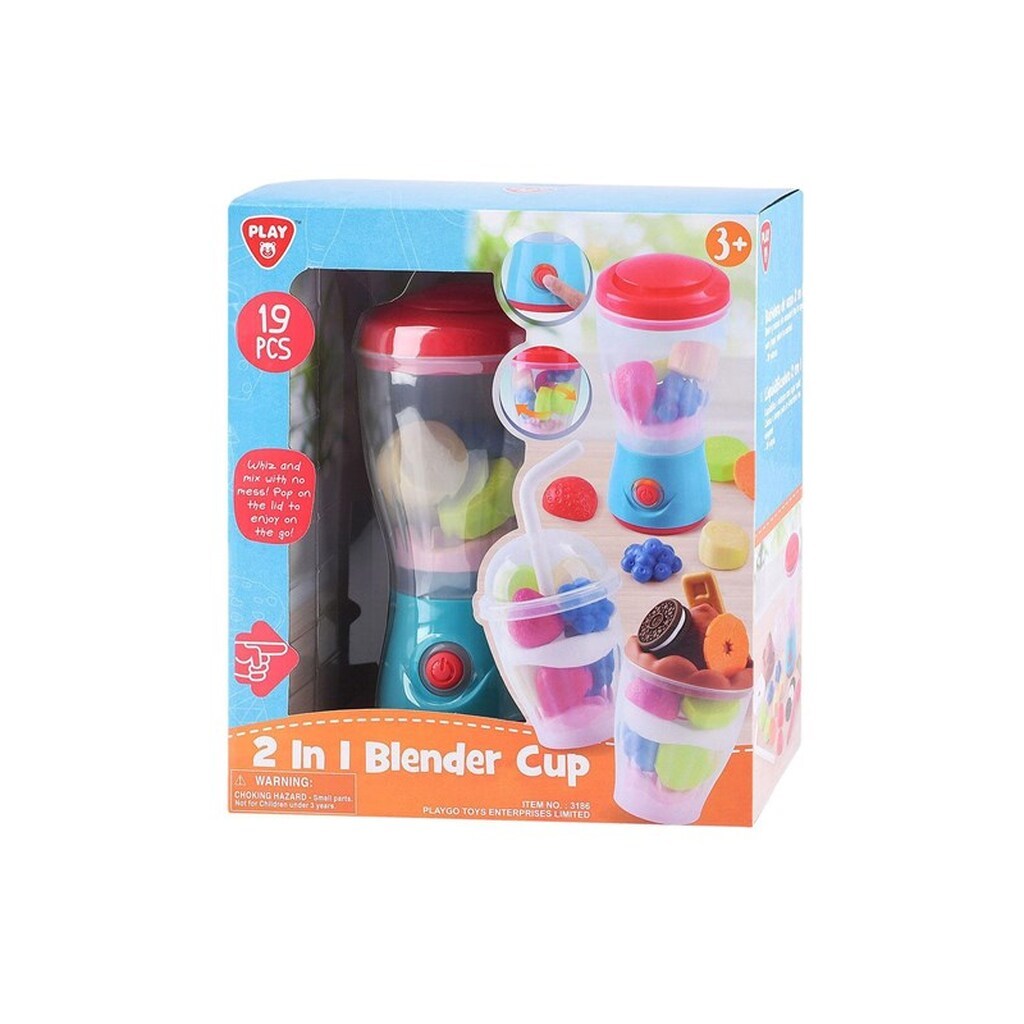 PLAY - 2in1 Blender machine 19 pcs.