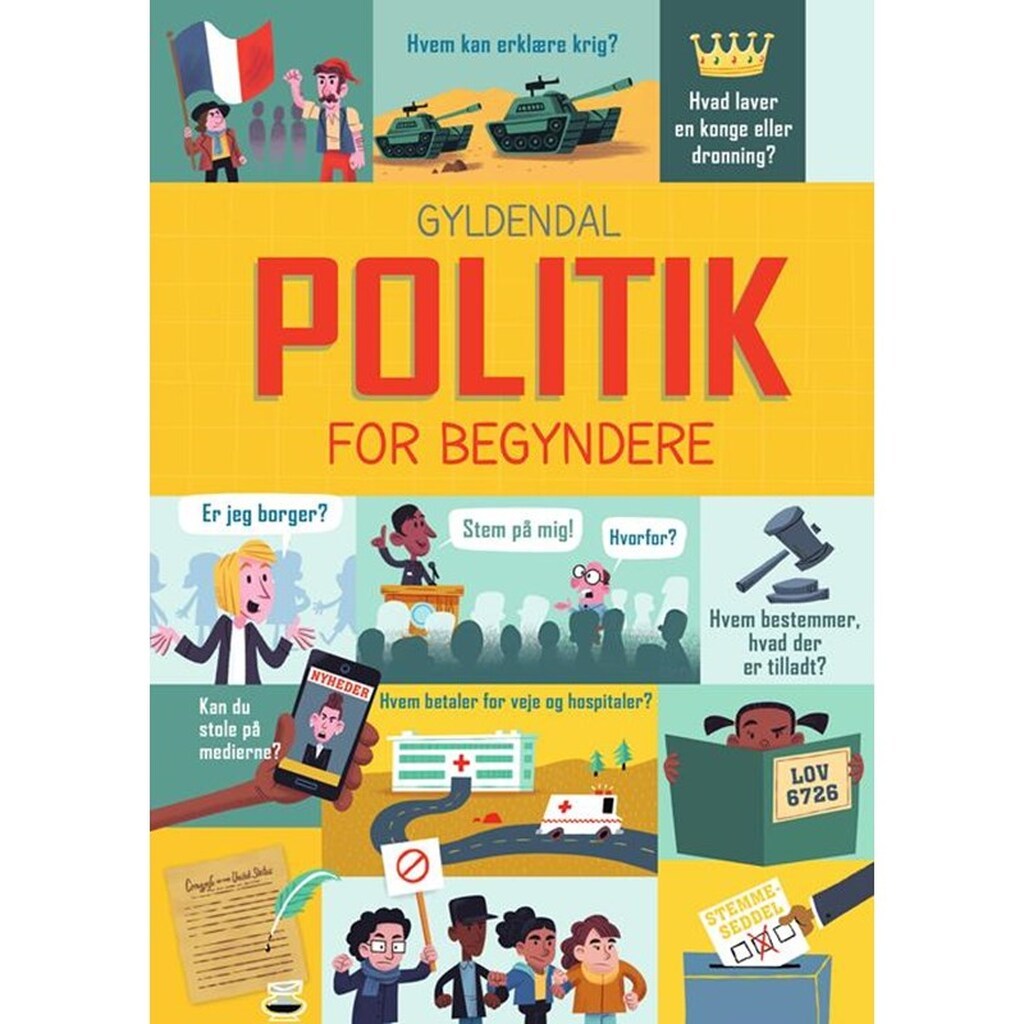 Politik for begyndere - Børnebog - Hardcover