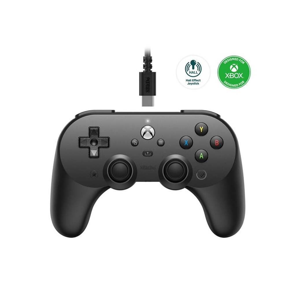 8BitDo Pro 2 - Black - Wired Controller - Microsoft Xbox One
