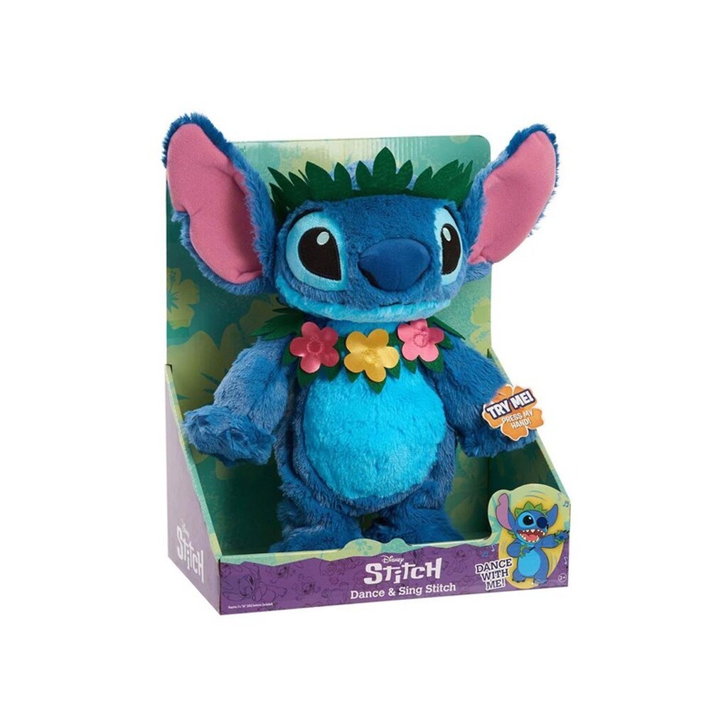 Spectron - Dance and Sing Plush Toy - Stitch