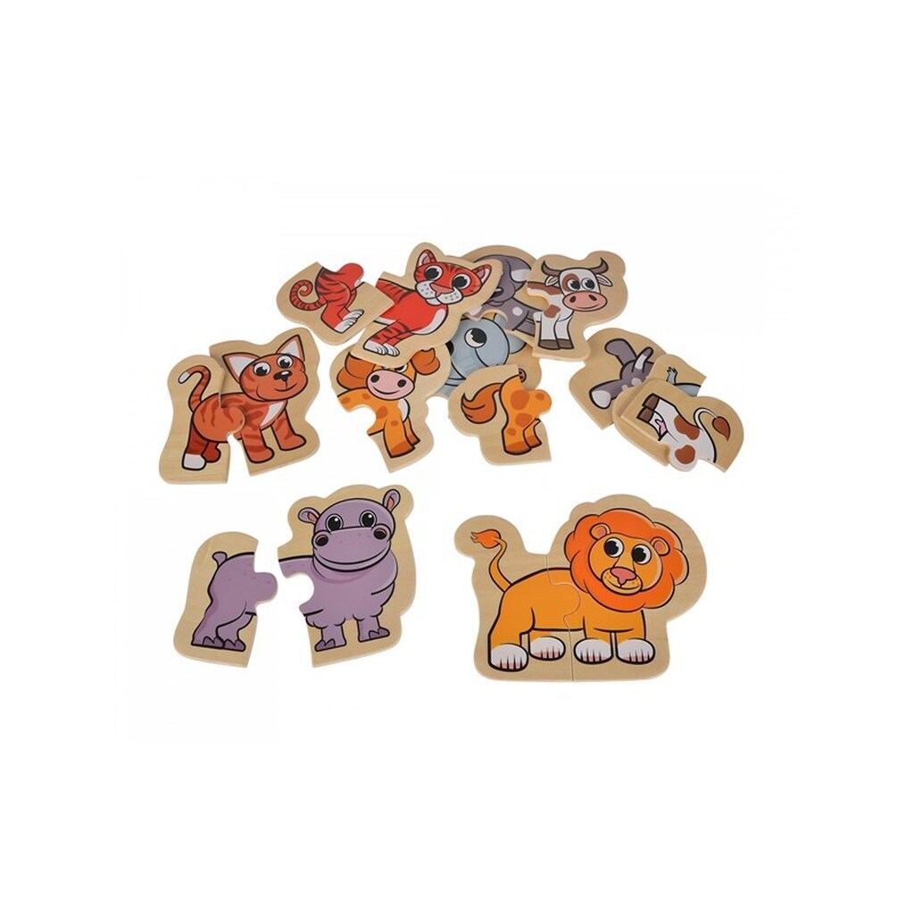 Eichhorn Wooden Animal Puzzle 16 pcs.