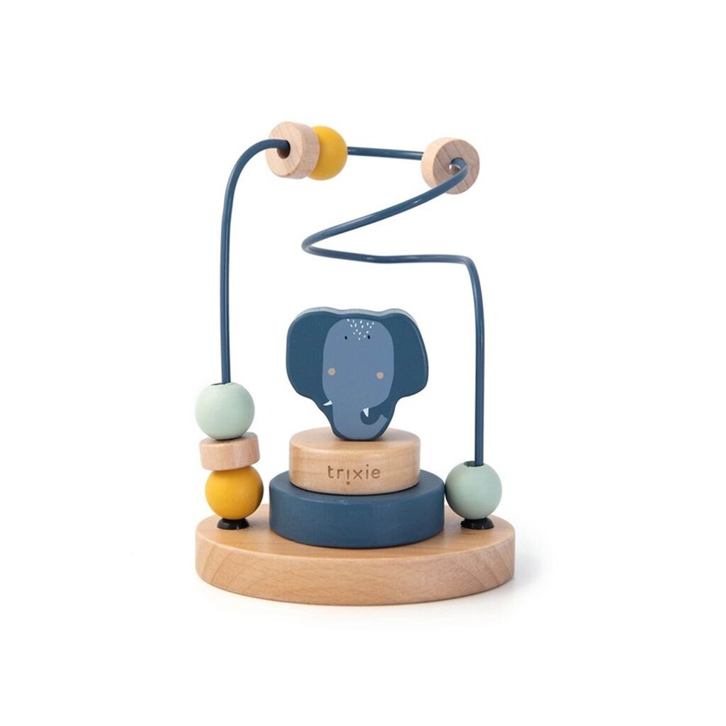 Trixie Baby Wooden Motor Spiral - Mrs. Elephant