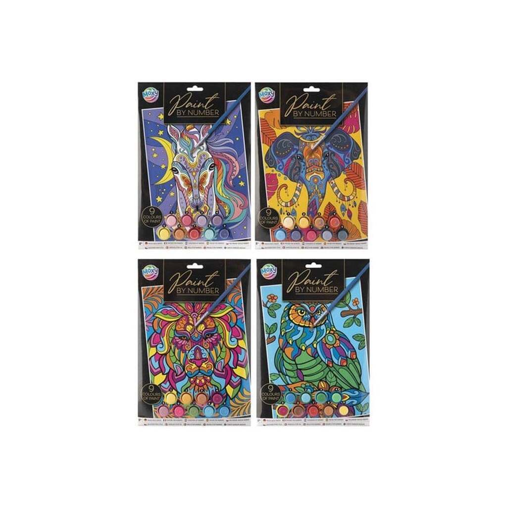 Creative Craft Group Paint by Number Animal Theme