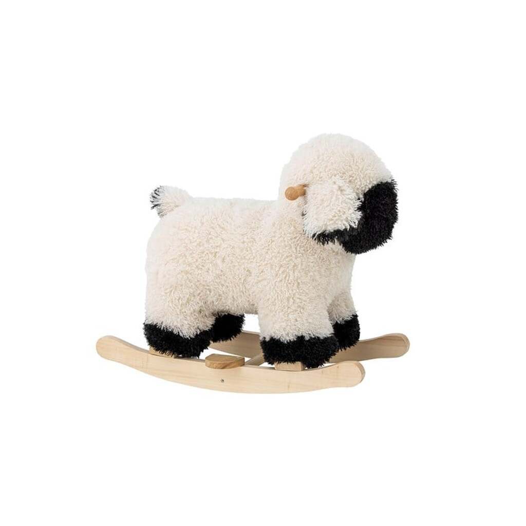 Bloomingville Mini Dolly - Sheep Rocking Toy White